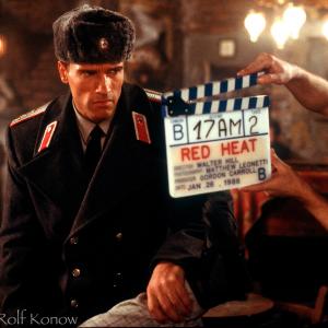 Special Photography Red Heat Directed by Walter Hill 1988 Arnold Schwarzenegger