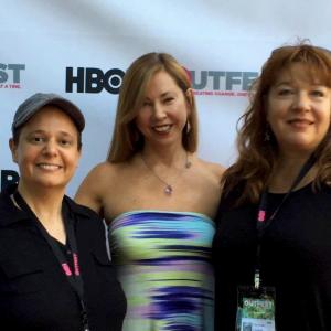 Michelle Ehlen, Kim Kopf, Cammie Pavesic at Outfest Film Festival HBO event.