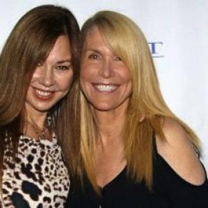 Kim Kopf and Tracy Brooks Swope at Edge of Salvation premiere