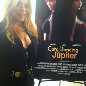 Lydia Cornell at premiere of her film Cats Dancing On Jupiter starring Amanda Rhigetti, Rex Smith at Arc Light Theater