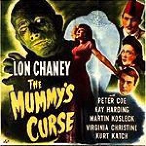 Lon Chaney Jr., Virginia Christine, Peter Coe, Kay Harding and Martin Kosleck in The Mummy's Curse (1944)