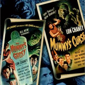 Lon Chaney Jr Virginia Christine Peter Coe Kay Harding and Martin Kosleck in The Mummys Curse 1944