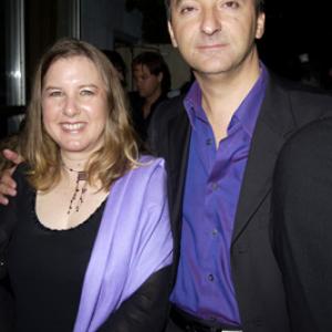 Janet Fitch and Peter Kosminsky at event of White Oleander 2002