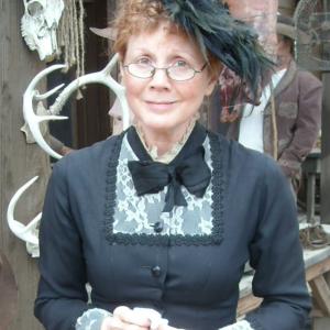 Barbara Keegan as The Grievin Widder in Dodge Trucks Wild West national commercial campaign