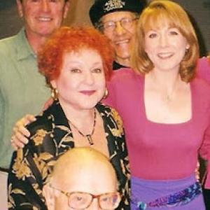 Barbara Keegan with Estelle Harris, Bernie West, Sammy Shore and Robin Sachs in A PLACE IN THE LAND for the West Coast Jewish Theatre.