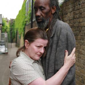 Still of Brenda Blethyn and Sotigui Kouyat in London River 2009