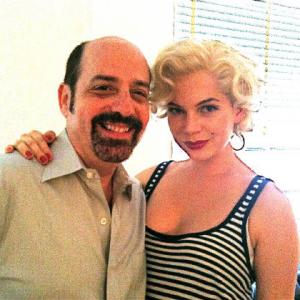 David Krane, Arranger/Producer for the two songs Michelle Williams sings,as well as vocal coach for Michelle Williams who had never sung before, on MY WEEK WITH MARILYN