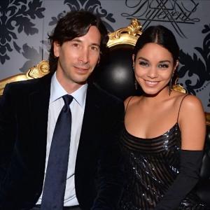 Ronald Krauss with Vanessa Hudgens at VIP after party Paris, France