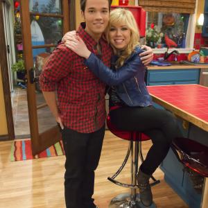 Still of Nathan Kress and Jennette McCurdy in Sam amp Cat 2013