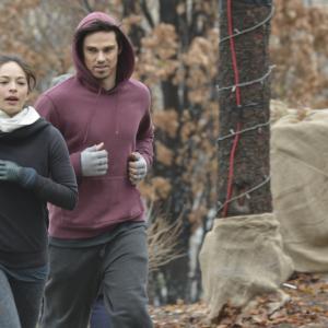 Still of Ben Mark Holzberg, Kristin Kreuk and Jay Ryan in Beauty and the Beast (2012)