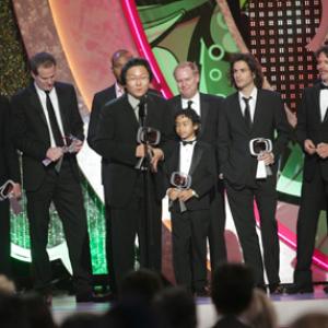 Allan Arkush, Dennis Hammer, Tim Kring, Zachary Quinto, Leonard Roberts, Santiago Cabrera and Masi Oka at event of The 5th Annual TV Land Awards (2007)