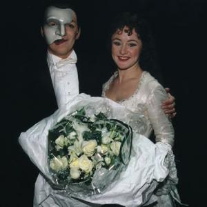 From opening night of 'Phantom of the Opera' in Copenhagen 2001