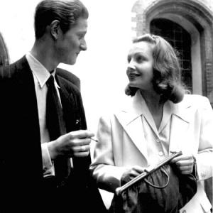 Fred R Krug and friend Elfie Mayerhofer The Viennese Nightingale in 1948