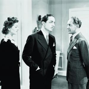 Still of Myrna Loy William Powell and Otto Kruger in Another Thin Man 1939