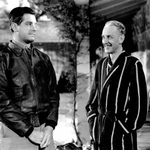 Still of Robert Cummings and Otto Kruger in Saboteur 1942