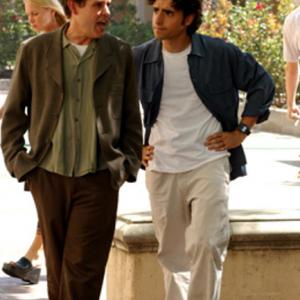 Still of Peter MacNicol and David Krumholtz in Numb3rs (2005)