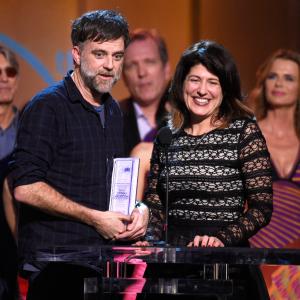 Paul Thomas Anderson and Cassandra Kulukundis at event of 30th Annual Film Independent Spirit Awards 2015