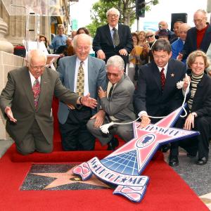 June 10 2003 Ray Harryhausen finally gets his star on Hollywood Boulevard