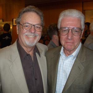 Arnold and Russ Tamblyn at an Academy tribute to George Pal