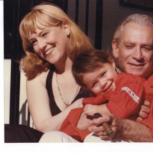 Samuel, Christa and Samantha Fuller at their Los Angeles home in the mid-1970s. Their favorite family photo