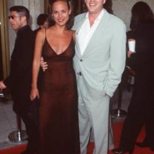 Cary Elwes and Lisa Marie Kurbikoff at event of Trumeno sou (1998)