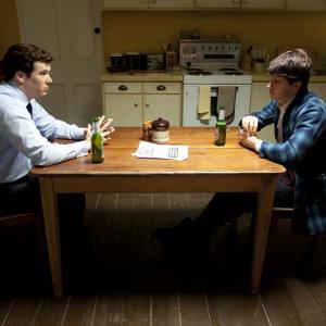 Still of Ryan Kwanten and Patrick Brammall in Griff the Invisible 2010