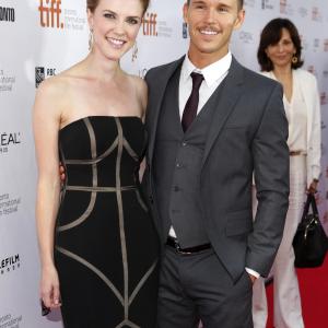 Ryan Kwanten and Sara Canning at event of The Right Kind of Wrong (2013)