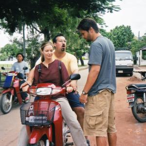 Tom Whelan Directing Moped ride