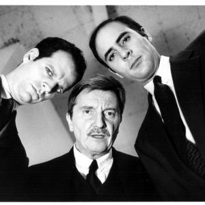 Patrick Breen, Larry Bryggman, & Jordan Lage in Harold Pinter's THE HOTHOUSE, Atlantic Theater Company, NYC (1998).