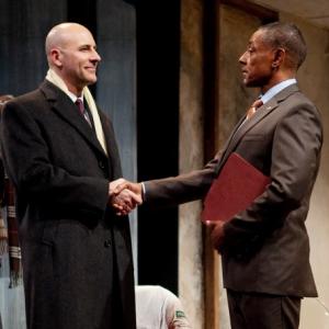 Jordan Lage & Giancarlo Esposito in John Patrick Shanley's STOREFRONT CHURCH (Atlantic Theater Company, 2012).