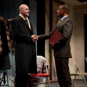 Jordan Lage & Giancarlo Esposito in John Patrick Shanley's STOREFRONT CHURCH (Atlantic Theater Company, 2012).