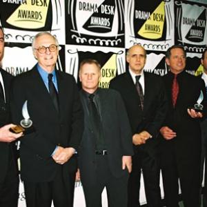 Liev Schrieber, Alan Alda, Gordon Clapp, Jeffrey Tambor, Tom Wopat, & Jordan Lage receive their Drama Desk Awards for Best Ensemble Acting in the 2005 Broadway revival of David Mamet's GLENGARRY GLEN ROSS.