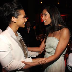 Padma Lakshmi and Alicia Keys