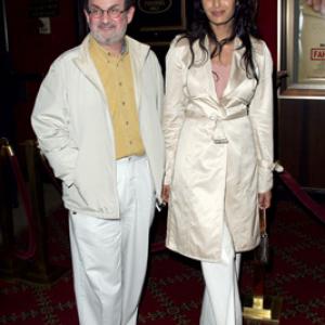 Padma Lakshmi and Salman Rushdie at event of Fahrenheit 9/11 (2004)