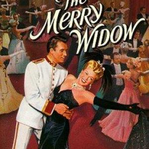 Lana Turner and Fernando Lamas in The Merry Widow 1952
