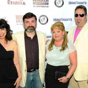 Attending the Etheria Film Night 2014 at the Egyptian Theater in Hollywood, CA with director Mark Bonocore, Nola and Leon Sanginiti. July 12th, 2014.