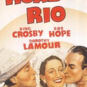 Bing Crosby Bob Hope and Dorothy Lamour in Road to Rio 1947