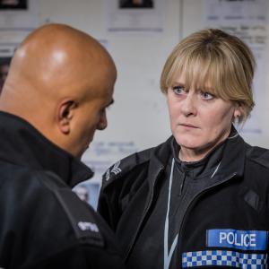 Still of Sarah Lancashire and Amer Nazir in Happy Valley 2014