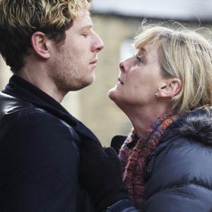 Still of Sarah Lancashire and James Norton in Happy Valley (2014)