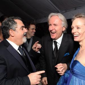 James Cameron Suzy Amis and Jon Landau at event of The 82nd Annual Academy Awards 2010
