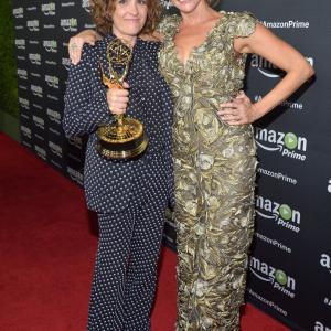 Amy Landecker and Jill Soloway at event of The 67th Primetime Emmy Awards 2015