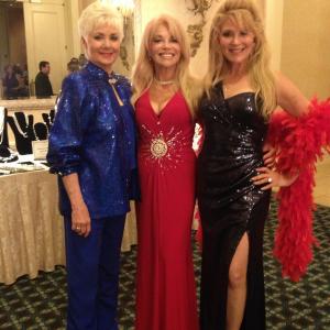 With my mom Ruth center and Shirley Jones after my benefit performance in Dallas TX
