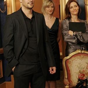 Still of Teri Polo, Michael Landes and KaDee Strickland in The Wedding Bells (2007)