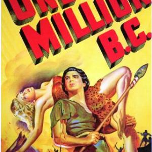Victor Mature and Carole Landis in One Million BC 1940