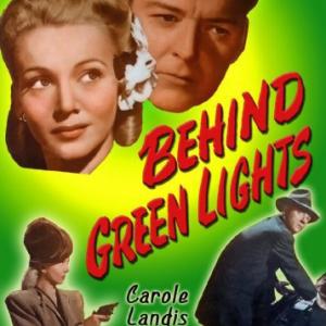William Gargan and Carole Landis in Behind Green Lights 1946