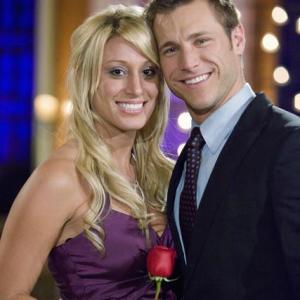 Still of Jake Pavelka and Vienna Girardi in The Bachelor 2002