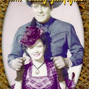 Gail Davis and Allan Lane in Death Valley Gunfighter (1949)
