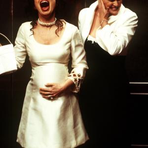 Still of Fran Drescher and Lauren Lane in The Nanny 1993