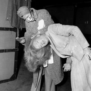 Saboteur Priscilla Lane being groomed 1942 Universal