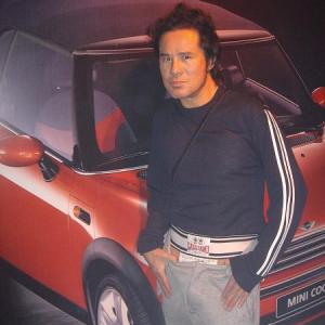 Gan at the Mini Cabrio launch party night 23July2004